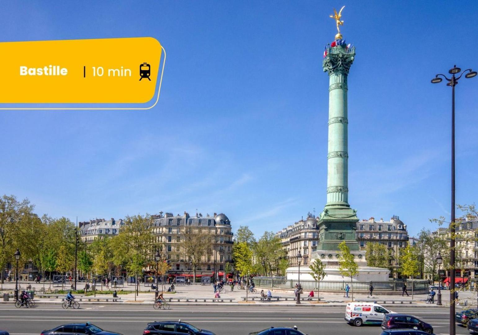 347 Lombards Terrasse - Superbe Appartement, Paris Ngoại thất bức ảnh