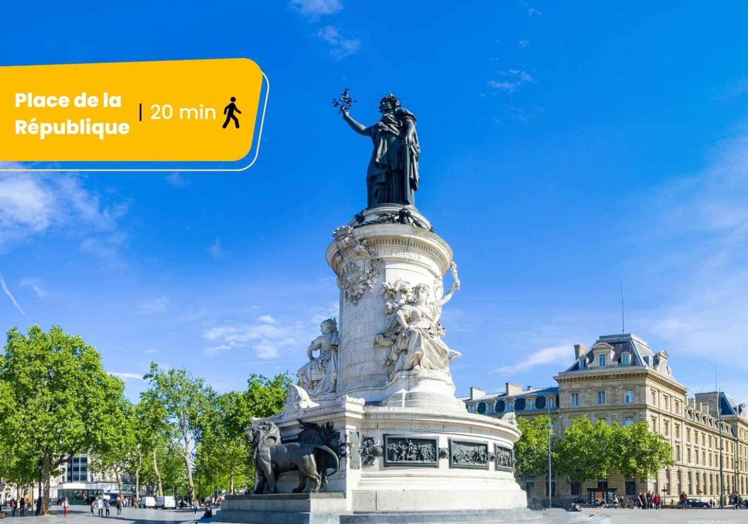 347 Lombards Terrasse - Superbe Appartement, Paris Ngoại thất bức ảnh